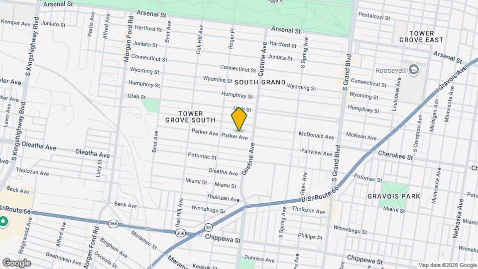 3931 Parker Ave Mapa y Detalles de la Ubicación