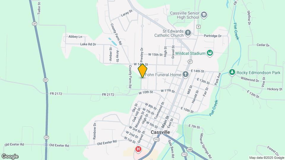 1107 Presley Dr Map and Location Details