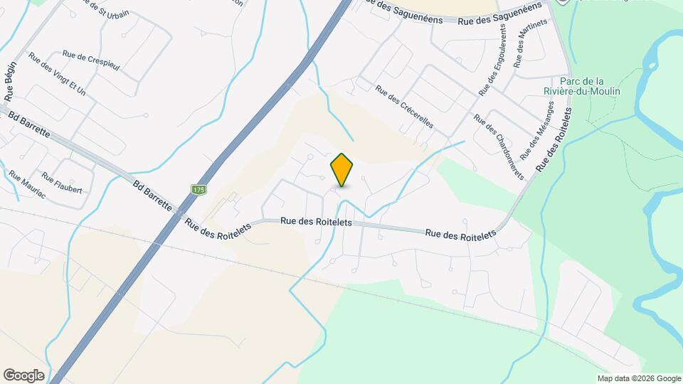 1869-1875 Des Harfangs Rue Map and Location Details