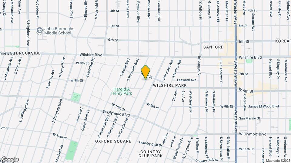 823 Lorraine Blvd Map and Location Details