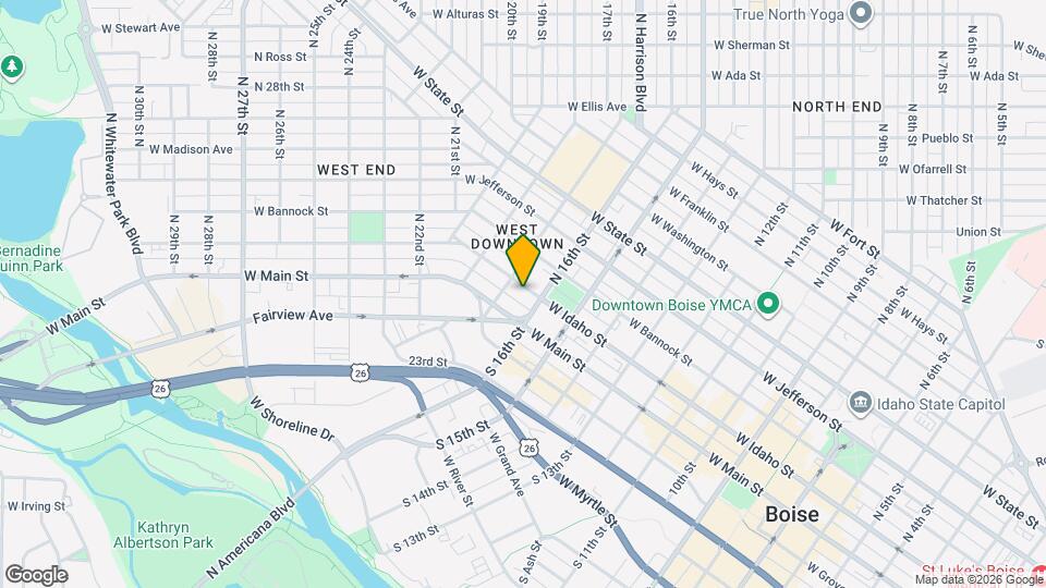 1639 W Idaho St Map and Location Details