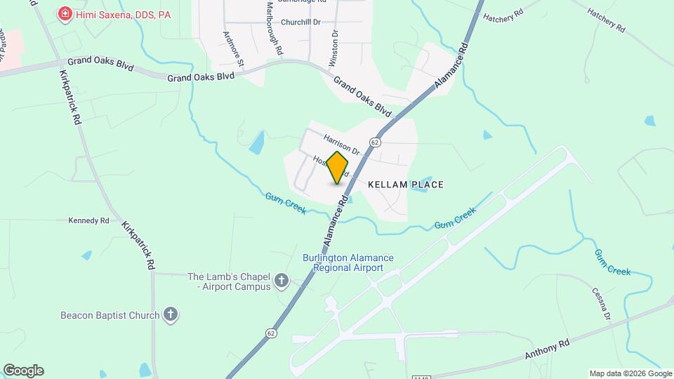 3261 Alamance Rd Map and Location Details