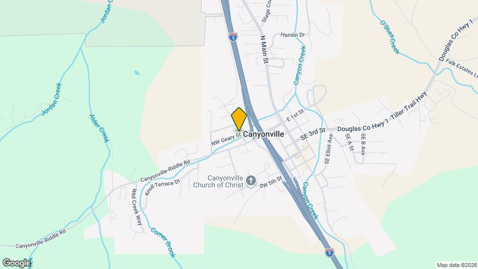 500 Geary Dr Map and Location Details