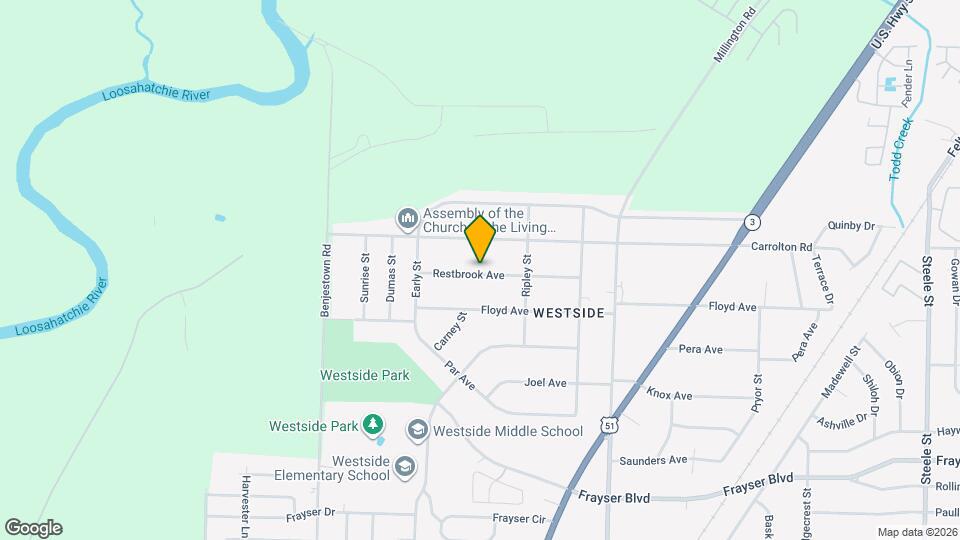 892 Restbrook Ave Map and Location Details