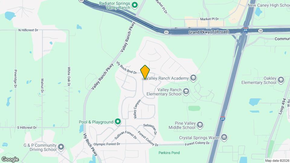 22419 Toronado Ridge Ln Map and Location Details