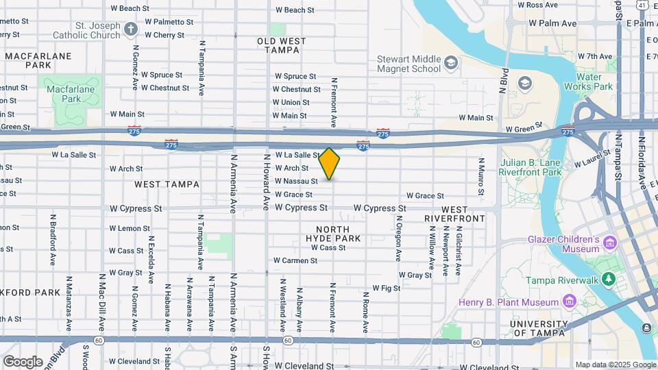 1902 W Nassau St Map and Location Details