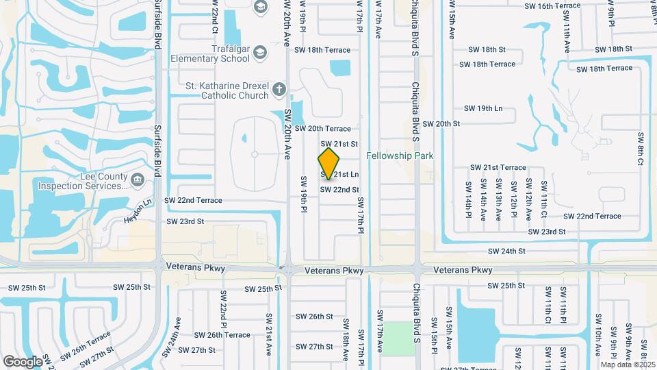 1815 SW 22nd St Map and Location Details