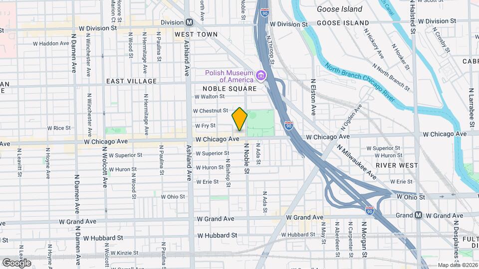 1412 W Chicago Ave, Unit 3 Mapa y Detalles de la Ubicación