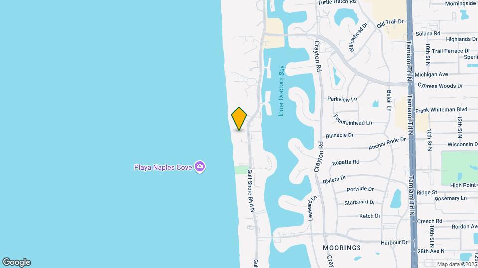 3483 Gulf Shore Blvd N Map and Location Details