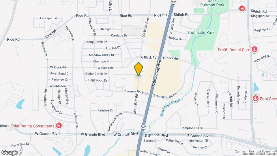 Bullard Creek Apartments Map and Location Details