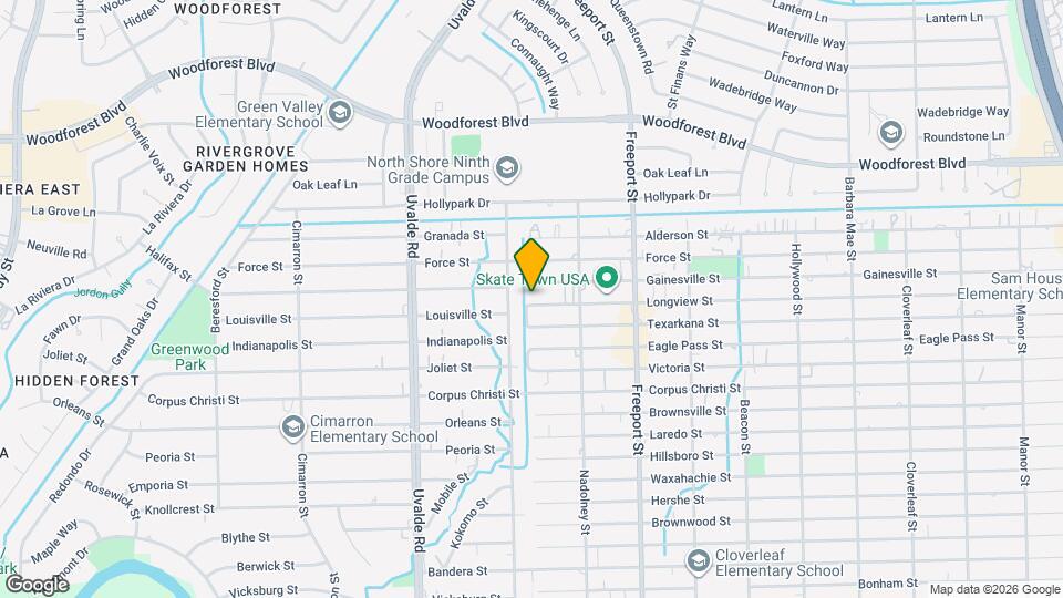 13701 Longview St Map and Location Details