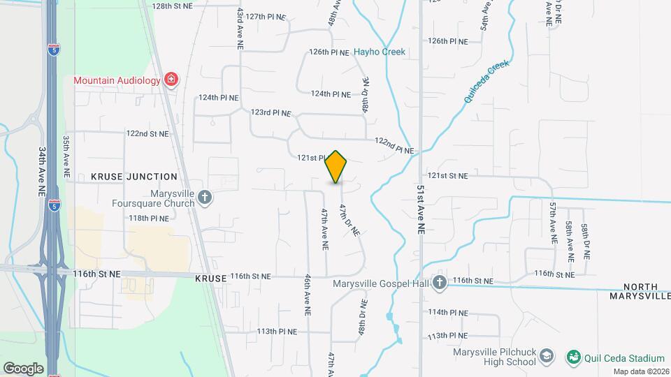 12004 47th Dr NE Mapa y Detalles de la Ubicación