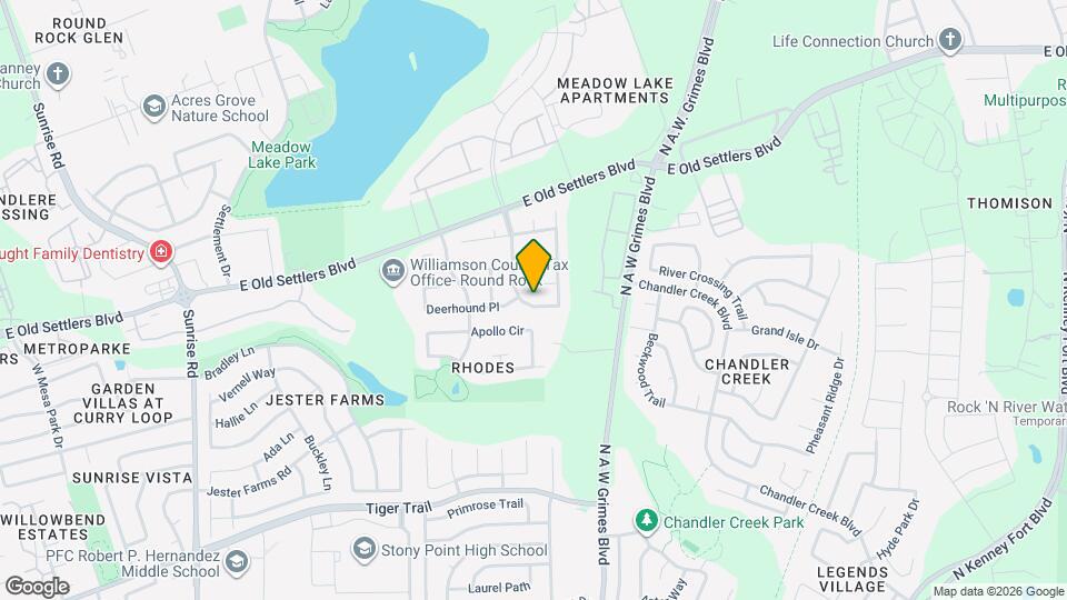 1305 Water Spaniel Way Mapa y Detalles de la Ubicación