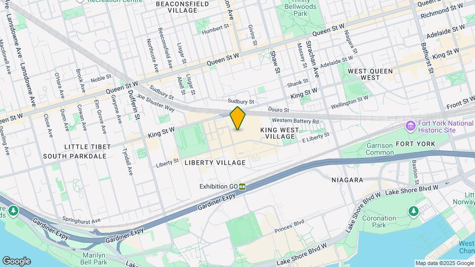 43 Hanna Ave Map and Location Details