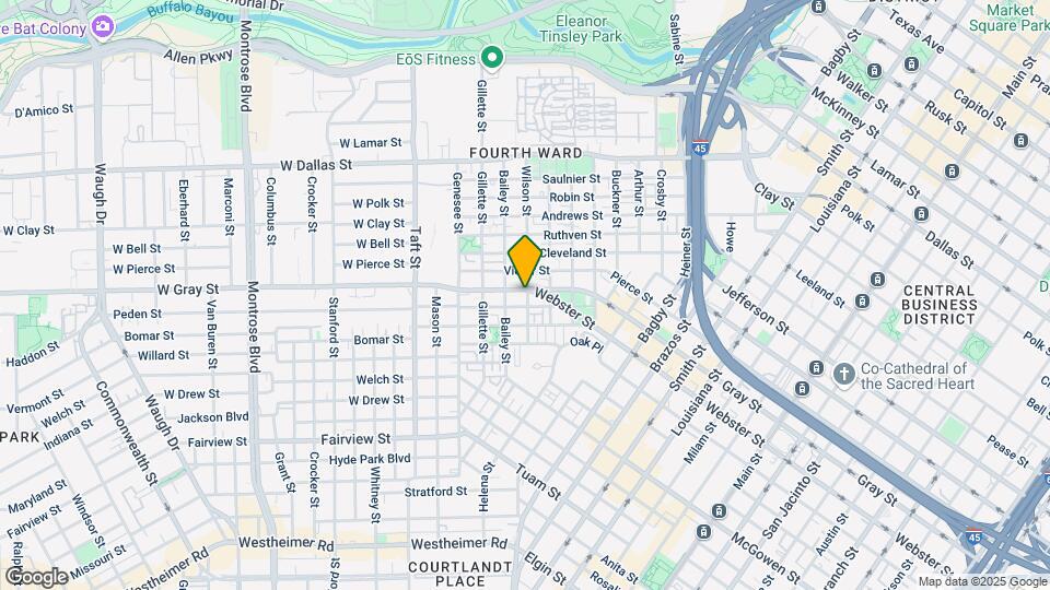 1708 Wilson St Map and Location Details