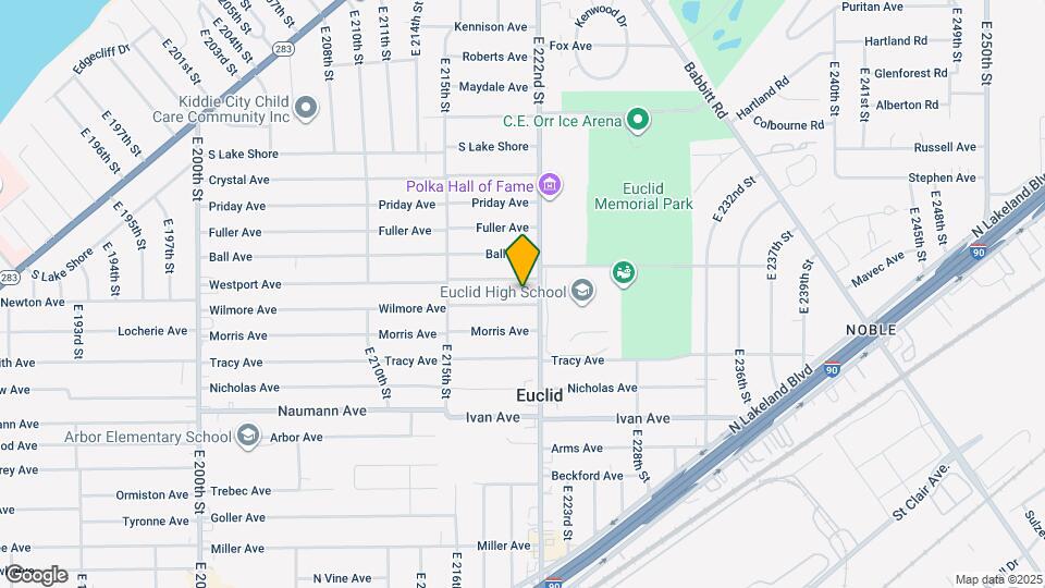 22101 Wilmore Ave Map and Location Details