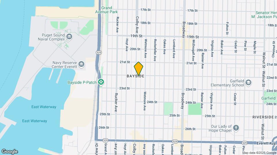 1604 22nd St Map and Location Details