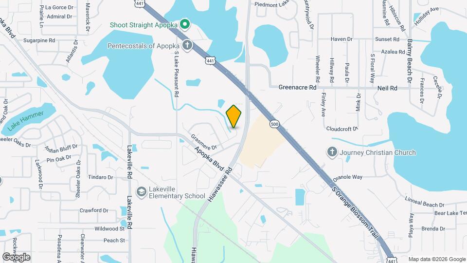 2201 Grasmere Dr Map and Location Details