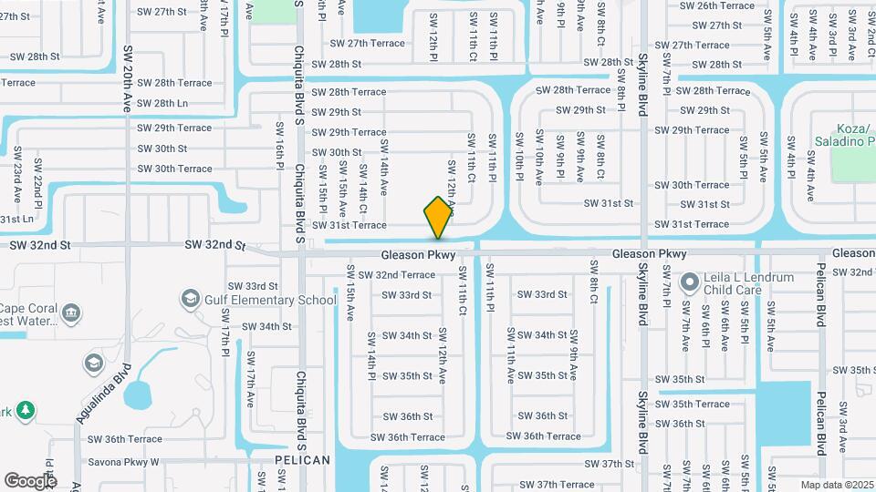 1203 Gleason Pkwy Map and Location Details