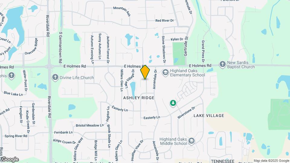 5283 Bradley Ridge Ln Map and Location Details