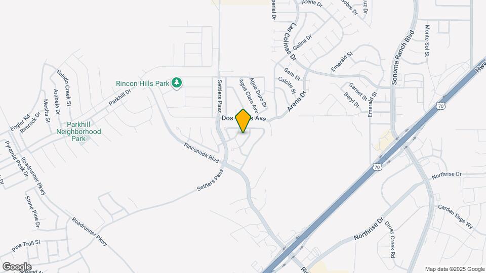 3741 Piedras Negras Dr Map and Location Details