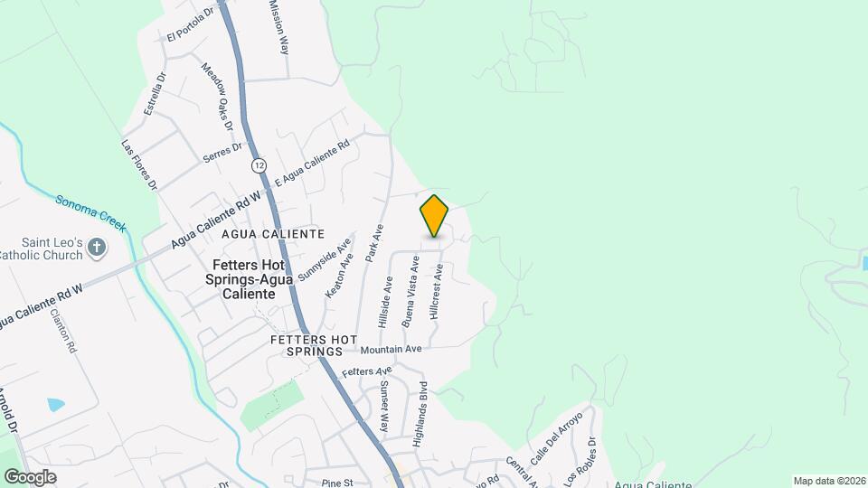 411 Chestnut Ave Map and Location Details