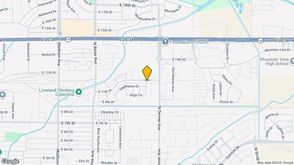 2152 E 11th St Map and Location Details