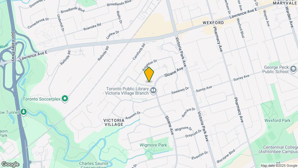 122 Wyndcliff Crescent Map and Location Details