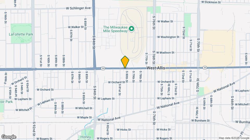 8009-8011 W Greenfield Ave Map and Location Details