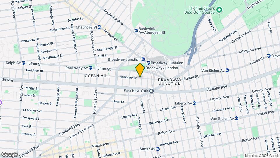 1484 Herkimer St Map and Location Details