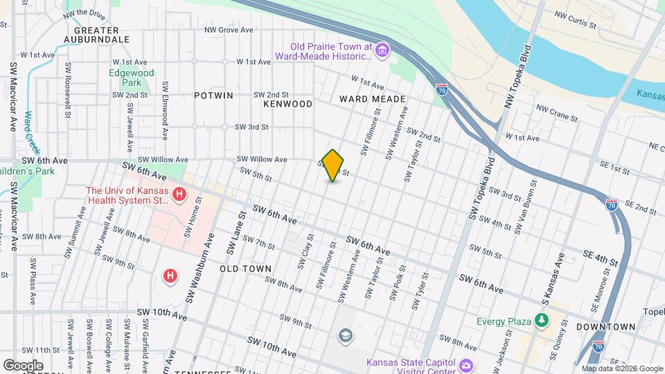 420 SW Clay St Mapa y Detalles de la Ubicación
