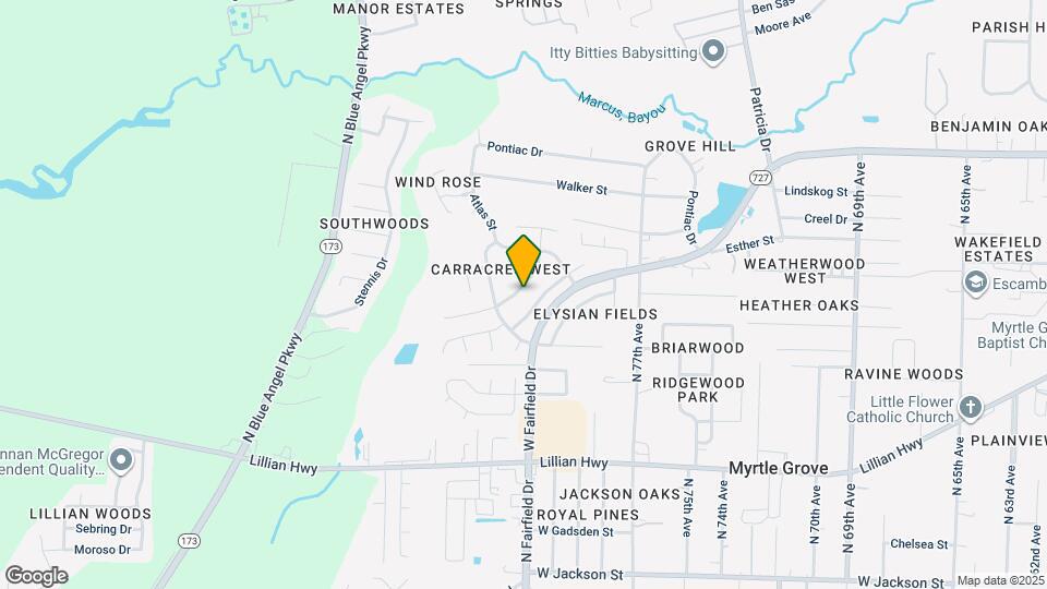 1310 El Dorado Dr Map and Location Details