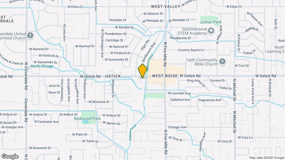 10811 W Ustick Rd Map and Location Details