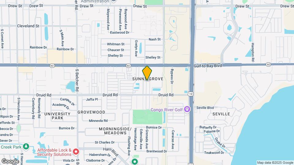 Sunny Grove Mobile Home Community Map and Location Details