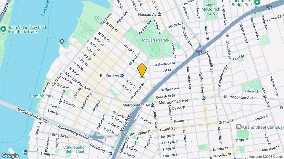 258 N 9th St Mapa y Detalles de la Ubicación