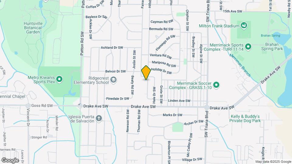 3104 Hillsboro Rd SW Map and Location Details