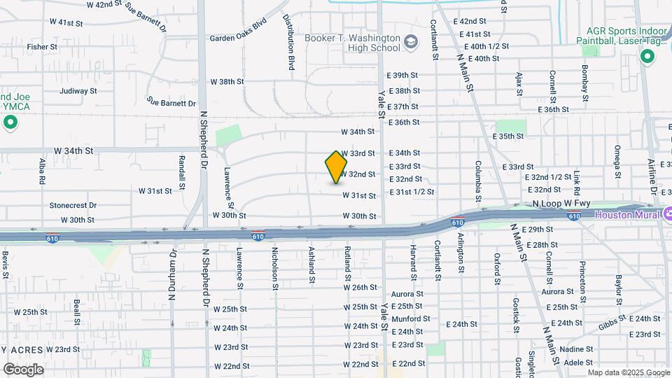 312 W 31st St Map and Location Details