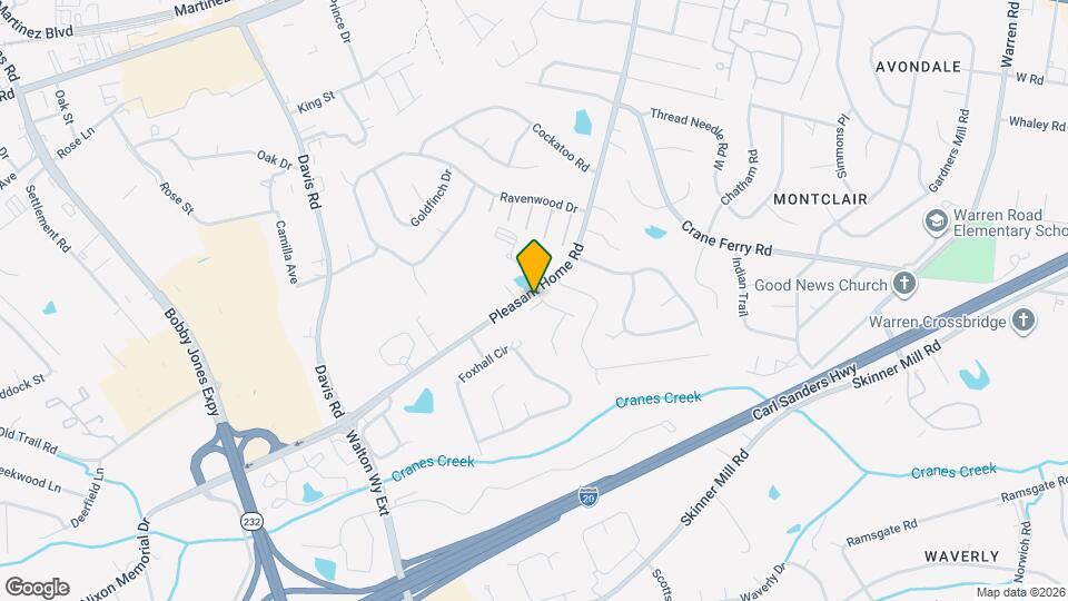 3003 Creek View Ct Mapa y Detalles de la Ubicación