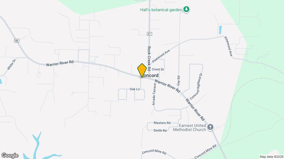 5752 Warrior River Rd Map and Location Details