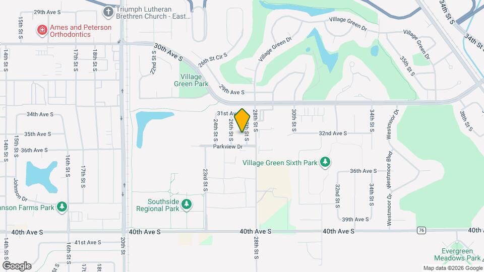 3357 27th St S Map and Location Details