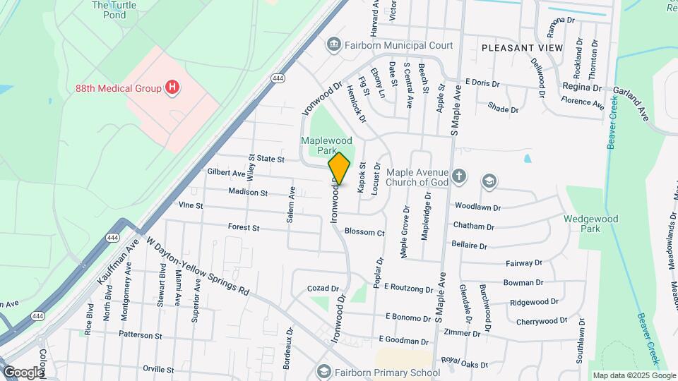 1460 Ironwood Dr Map and Location Details