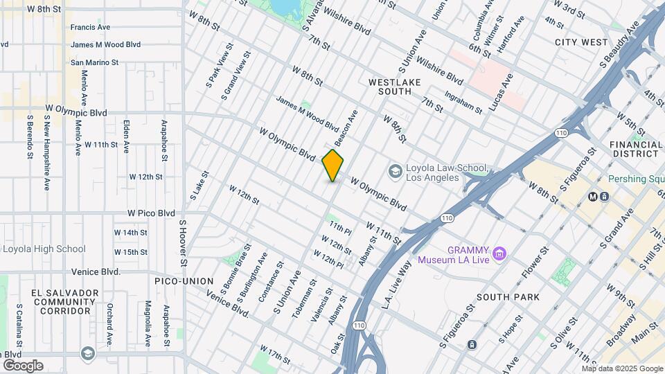 1029 S. Union Ave. Mapa y Detalles de la Ubicación