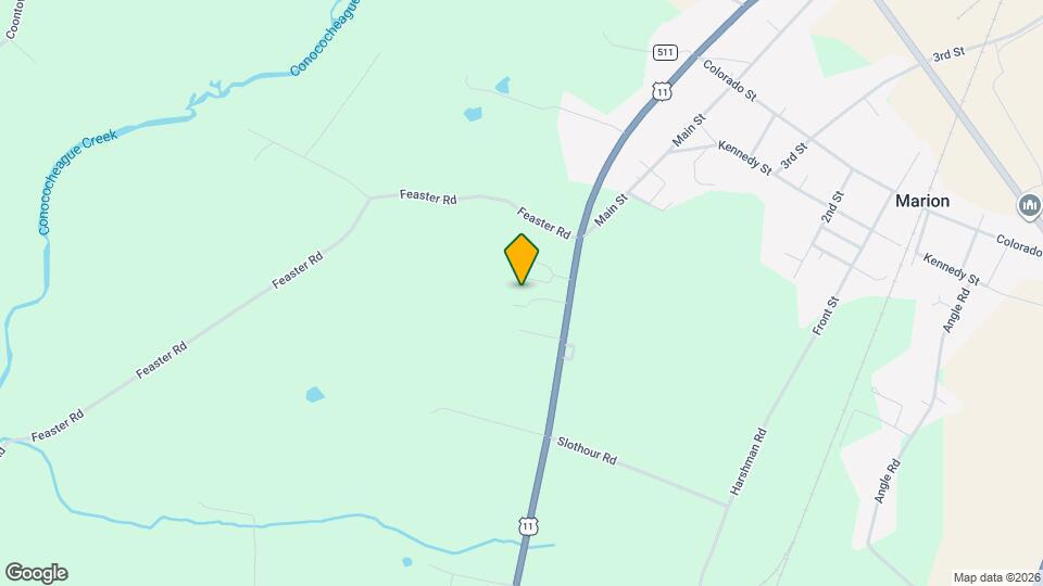 5991 Molly Pitcher Hwy Map and Location Details