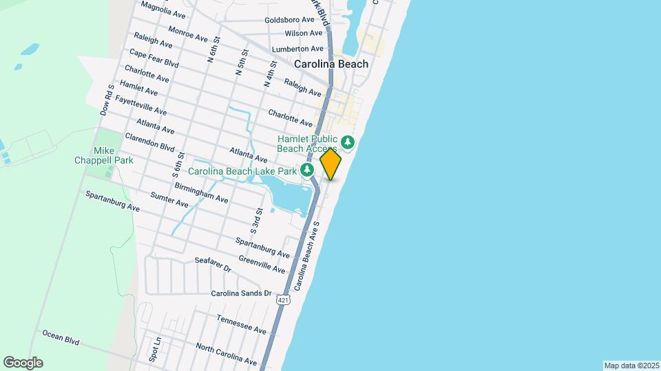 403 Carolina Beach Ave S Map and Location Details