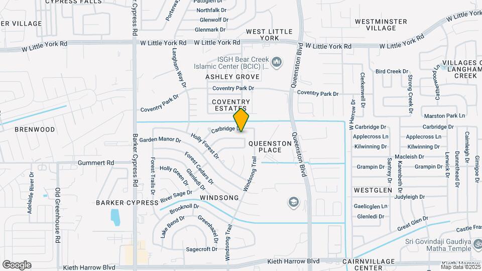 18010 Golden Ridge Dr Map and Location Details
