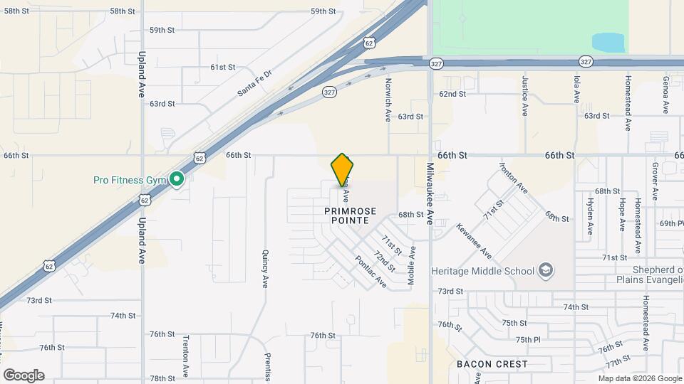 6702 Oakridge Ave Mapa y Detalles de la Ubicación