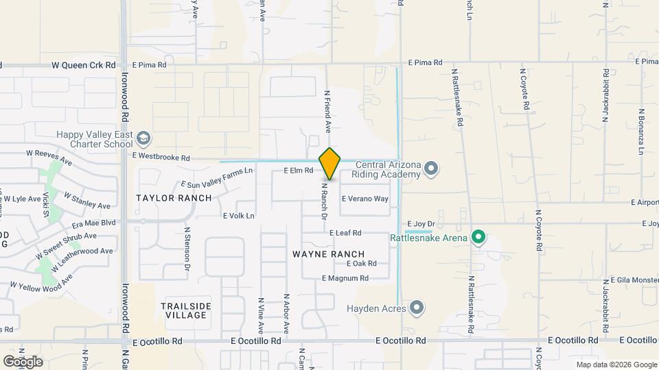 41629 N Ranch Dr Map and Location Details