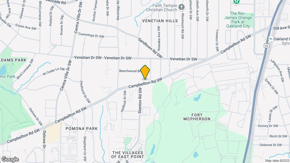 1689 Campbellton Rd SW Map and Location Details