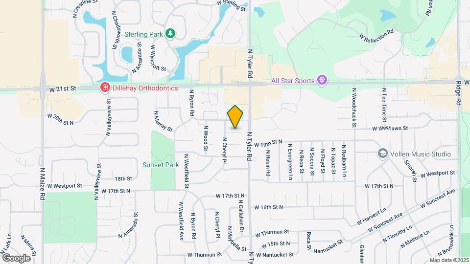2056 N Reece Ct Map and Location Details