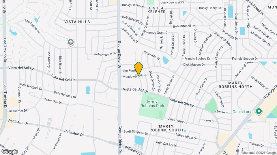 11524 Meadowbrook Dr Map and Location Details